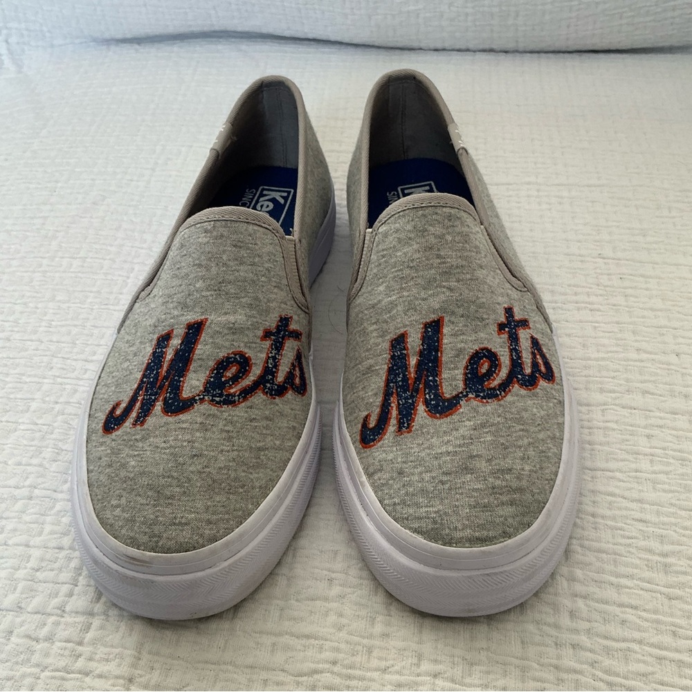 🖤 Keds New York Mets Double Decker Slip-On Sneakers Women Size 5 MLB Comfy